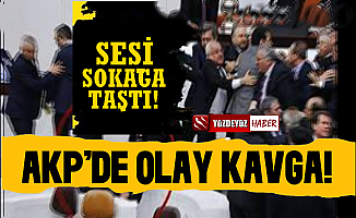 AKP'de Sesi Sokağa Taşan Olay Kavga!