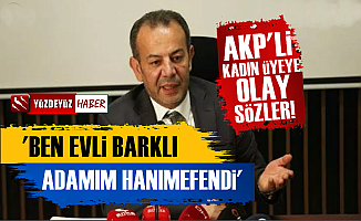 Tanju Özcan'dan AKP'li Kadına: Ben Evli Barklı Adamım...