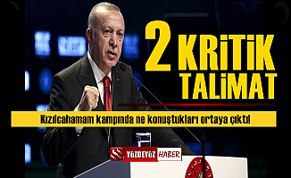 Erdoğan'dan, Kızılcahamam'da 2 Kritik Talimat