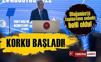 Erdoğan'ın Olağanüstü Toplantısının Sebebi Belli Oldu