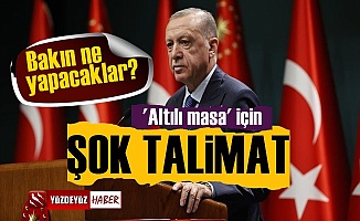 Erdoğan'dan Kurmaylarına 'Altılı Masa' Talimatı