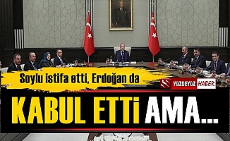 Süleyman Soylu Yine İstifa Etti, Erdoğan da Kabullendi Ama...