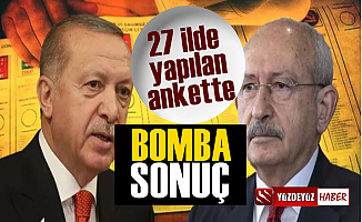 27 ilde Yapılan Erdoğan mı Kılıçdaroğlu mu Anketinde Olay Sonuç