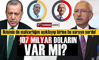 Erdoğan ve Kılıçdaroğlu'nun malvarlıklarını açıkladı