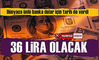 Dünyaca ünlü banka Türkiye'de dolar için tarih verdi