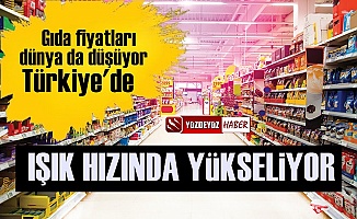 Gıda fiyatları dünyada düşüyor, Türkiye'de yükseliyor