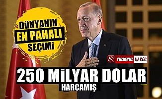 Erdoğan bir kez daha seçilebilmek için 250 milyar dolar harcamış