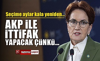 Meral Akşener, AKP ile ittifak yapacak çünkü...