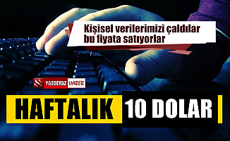 Türk halkının kişisel verileri 10 dolardan satışta