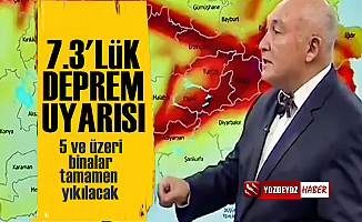 Ahmet Ercan'dan tarihli 7.3'lük deprem uyarısı
