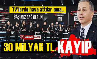 Türkiye Tek Yürek kampanyasında 30 milyar lira kayıp