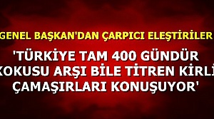 'ARŞI BİLE TİTRETTİNİZ AKP'LİLER...'
