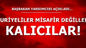 'ONLAR MİSAFİR DEĞİL KALICILAR'