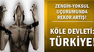TÜRKİYE 'KÖLE DEVLETİ' OLDU!
