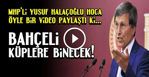 BAHÇELİ'Yİ KÜPLERE BİNDİRECEK VİDEO!